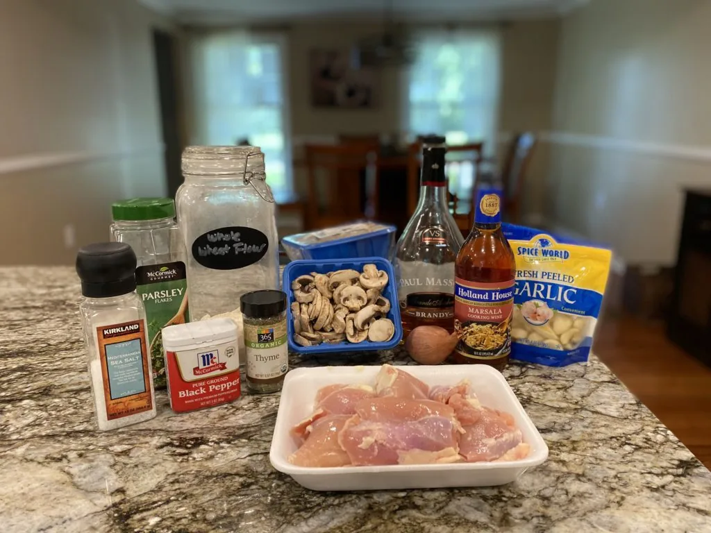 Creamy Chicken Marsala