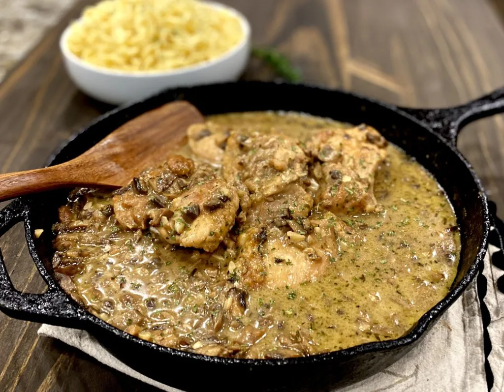 Creamy Chicken Marsala